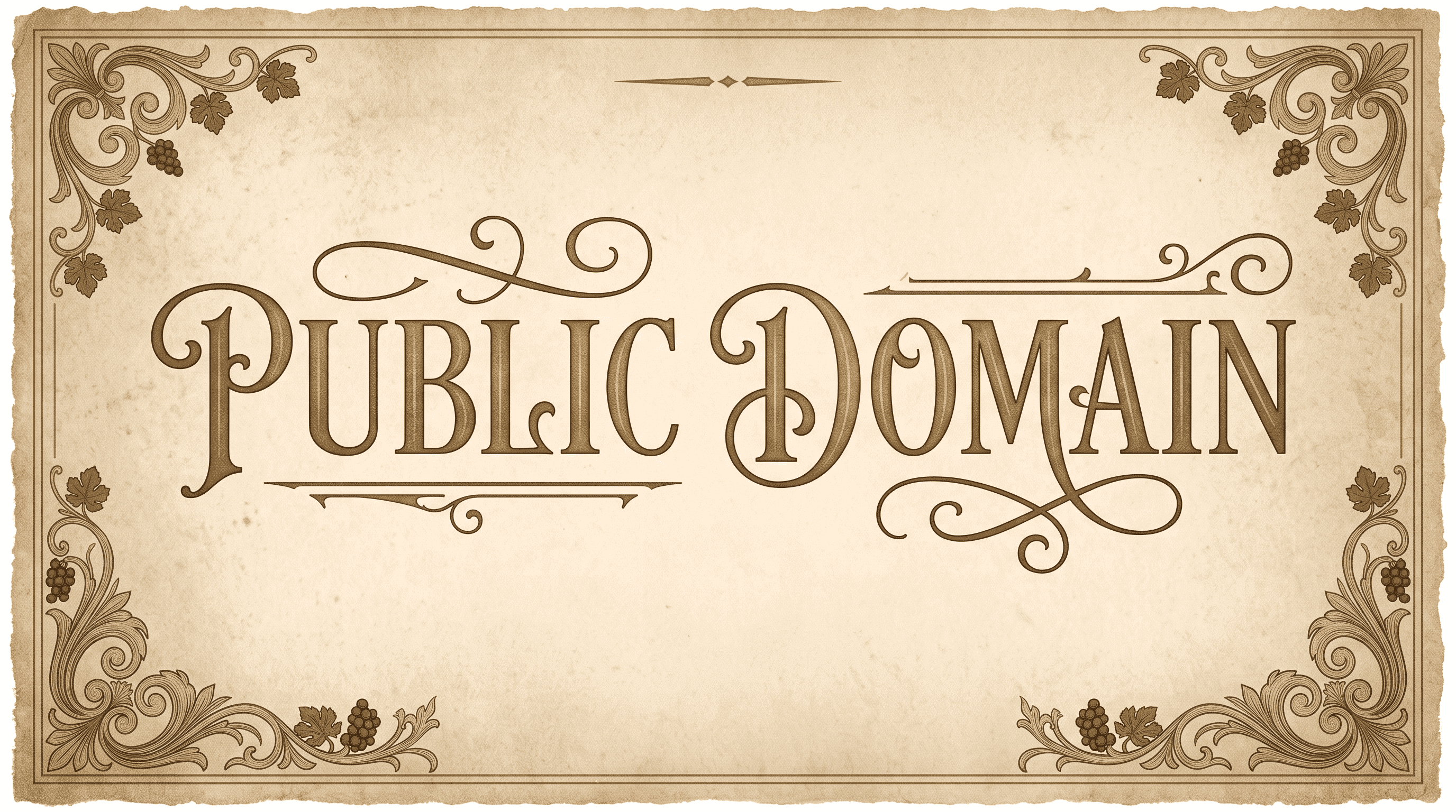 Public Domain