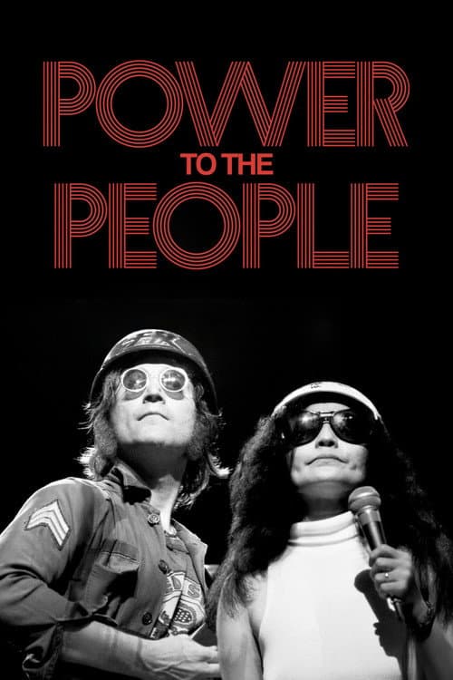 Power to the People: John & Yoko Live in NYC poster