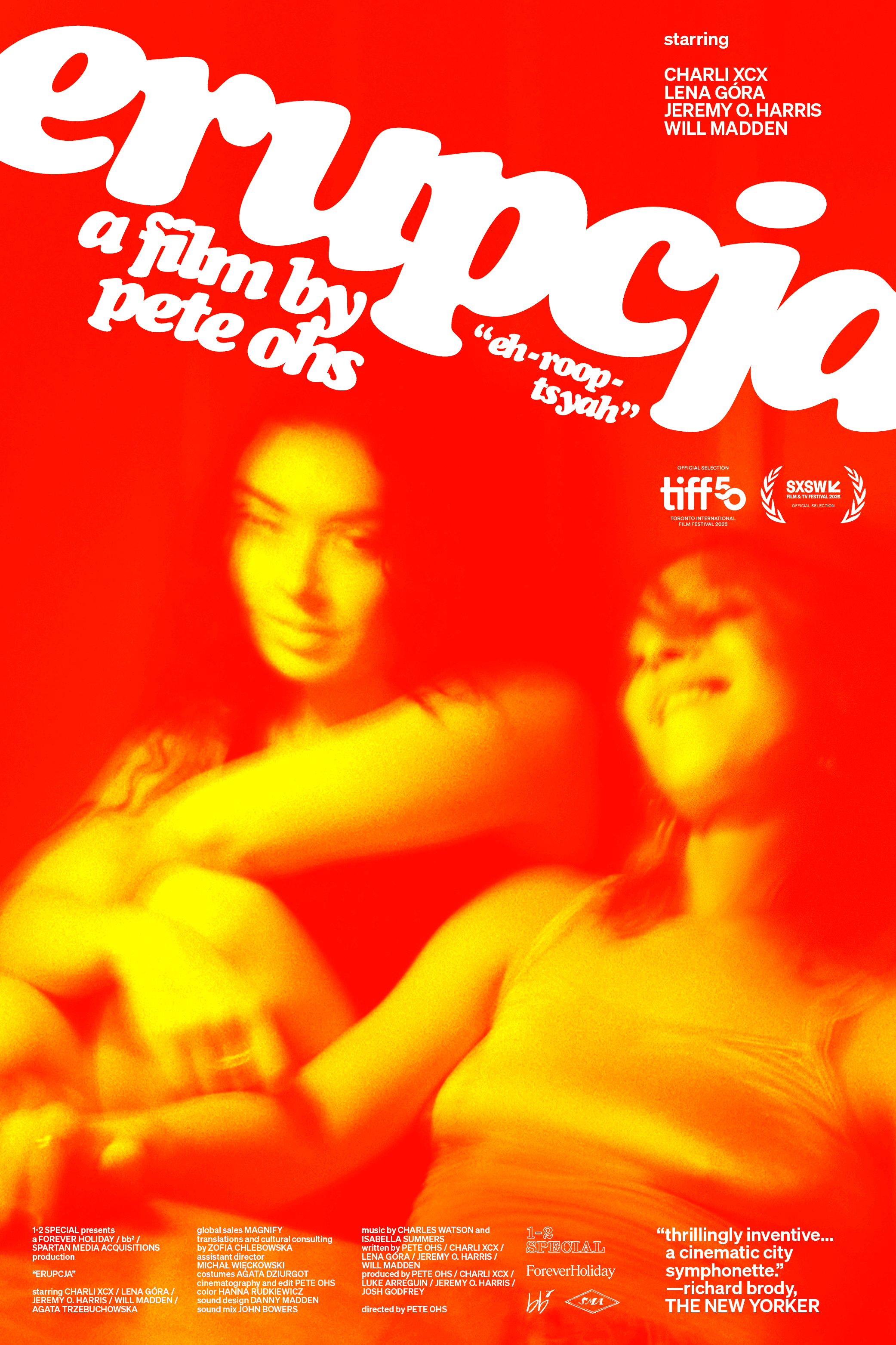 Erupcja poster